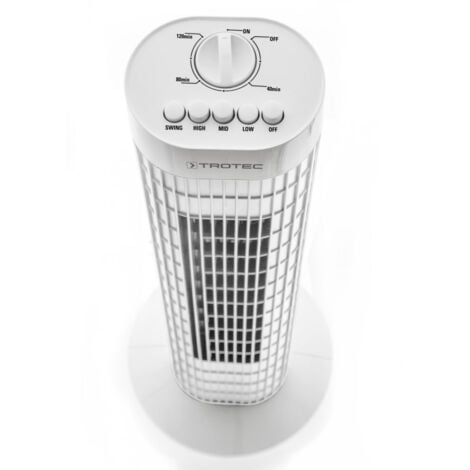 Ventilatore a torre TVE 30 T, con oscillazione a 60° / 45 W