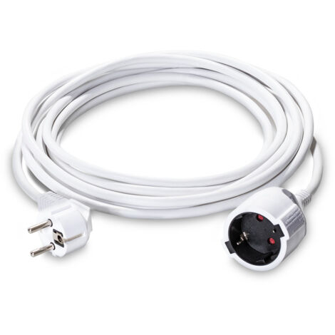 PROLUNGA 3 MT SPINA E PRESA 16A CAVO 3G1 MM² BIANCO - BRICO - Foto 5