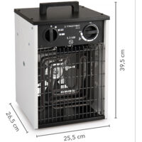 Riscaldatore elettrico TDS 20 (3,3 kW) TROTEC