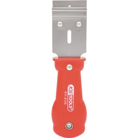 Kstools – Grattoir large à lame type rasoir 39mm – Pour nettoyage adhésifs et peinture – Lame interchangeable – Poignée synthétique ergonomique (1/10)