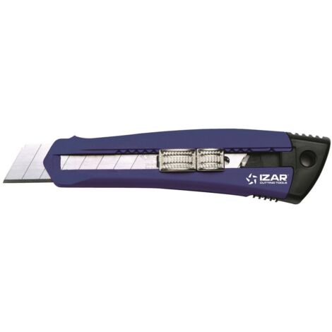 Cutter avec lames rétractable 18 mm ABS - IZAR (1/2)