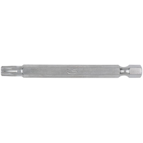 Kstools – Boîte de 5 embouts de vissage Torx T20 75mm – Acier S2 nickelé – Logement 1/4' – Normes DIN 3126, ISO 1173 (1/3)