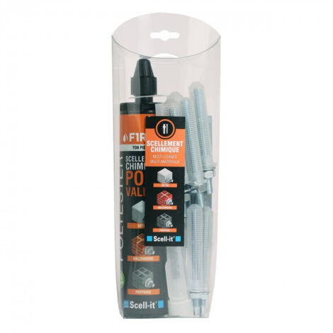 Kit Scellement Chimique Polyvalent - Scell-it FS300 (1/2)