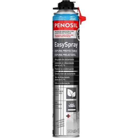 Scell-It – Mousse isolante pulvérisable 700 ML – Application précise pour surfaces irrégulières – Étanchéité à l'air – Compatible pistolets polyuréthane