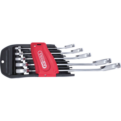 KS Tools - Jeu de 5 clés mixtes à cliquet DUO GEAR® - 503.5905