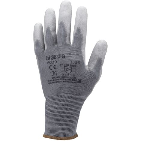 Gant manipulation fine Eurotechnique Gris - Taille 9 - COVERGUARD 6029 (1/5)