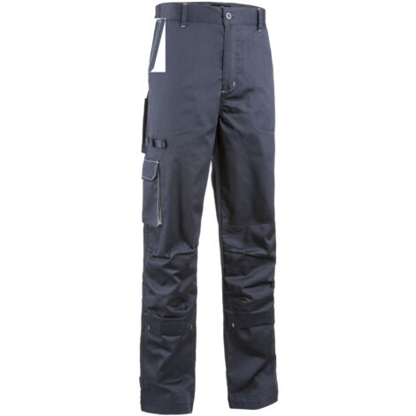 Pantalon de travail PADDOCK 2 Multi-poches - CoverGuard Marine-Gris M