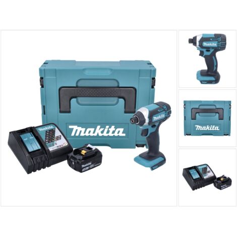 Visseuse à percussion DTD152 + coffret Makpac + 1 batterie 3,0 Ah et chargeur DC18RC - MAKITA