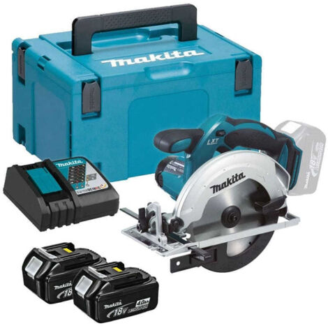 Scie circulaire 18V LXT Ø165 mm (2x4,0 Ah) en MAKPAC - MAKITA DSS611RMJ (1/5)