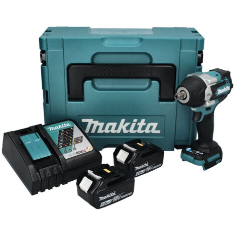 Boulonneuse à chocs 18V LXT 700 Nm 1/2" (2x4,0 Ah) en MAKPAC - MAKITA DTW701RMJ (1/5)