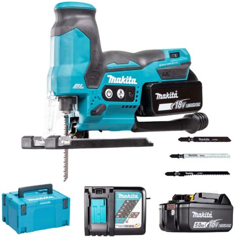 Makita – Scie alternative 18V – Moteur Brushless – Capacité de coupe bois 135mm – Technologie XPT pour environnements difficiles - DJV185RTJ
