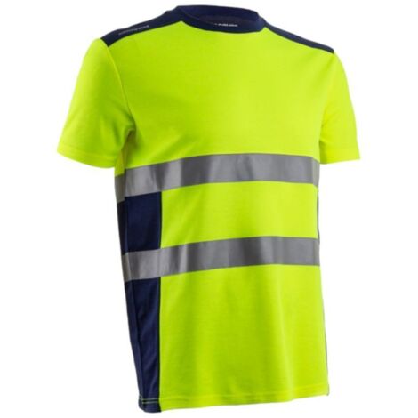 T-shirt de travail manches courtes haute visibilité - Jaune Fluo - COVERGUARD NEKKI  XL