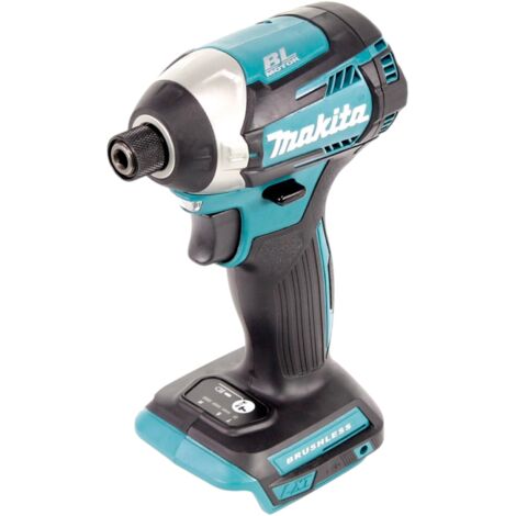 Makita – Visseuse à percussion sans fil 18V – Moteur Brushless – Couple 175Nm – Porte-outil hexagonal 1/4' – Vissage rapide dans bois et métal - DTD 154 Z