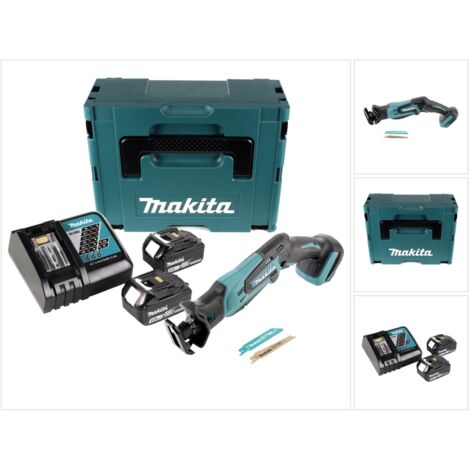 Scie sabre 18V LXT (2x5,0 Ah) en coffret MAKPAC - MAKITA DJR183RTJ-1 (1/5)