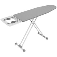 Table à repasser électrique, avec planche large 125 x 42 cm, réglable, nappe renforcé NEW FLASH – SARAYLI 2228