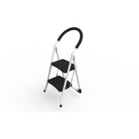 Marchepied pliable, marches appui larges 30 x 21,5 cm, antidérapante, charge max : 150 KG – SARAYLI Marche pied 2 marches - SARAYLI : 1642