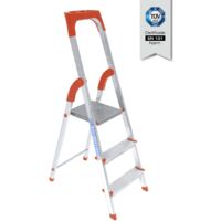Escabeau professionnel en aluminium, avec rangement d'outils - certifié normes EN131 - SARAYLI 3 marches – SARAYLI 1501