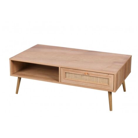 Meubles TV The Home Deco Factory - Set Meuble TV En Bois 2 Portes Et - 5