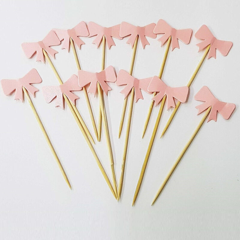 Stidsds Bandierine Per Stuzzicadenti Per Cupcake, Colore Giallo, Decorazioni Per Dolci Fai Da Te