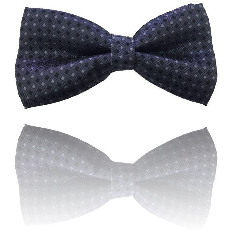 Papillon Uomo Grigio Antracite &ndash; Prelegato, Regolabile, In Raso, Perfetto Per Matrimoni E Feste