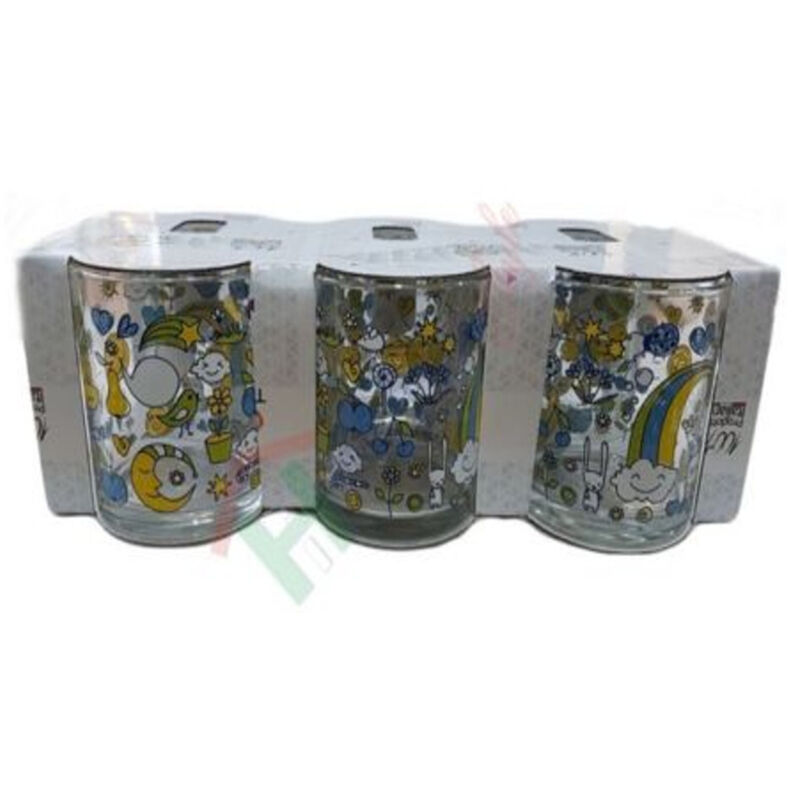 Set cristalleria 12 pezzi di vetro, decorati, 33 cl. | Leroy Merlin