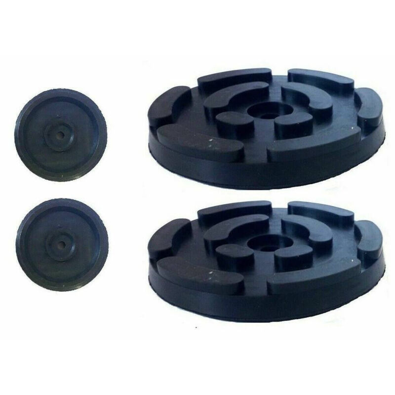 Kit 4 Tamponi In Gomma Per Ponte Sollevatore, Dimensioni 160x120x40 Mm, Made In Italy, Protezione Auto