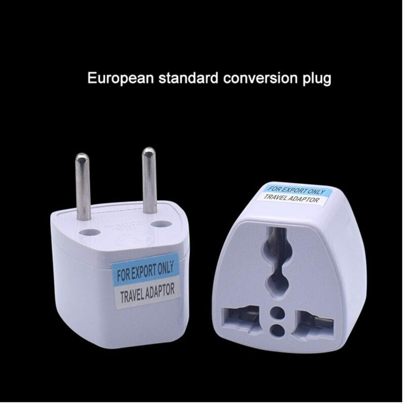 5x Adattatore Da Viaggio Spina Universale Pifco: UK Verso USA, AUS, EU, Asia (3 Pin)