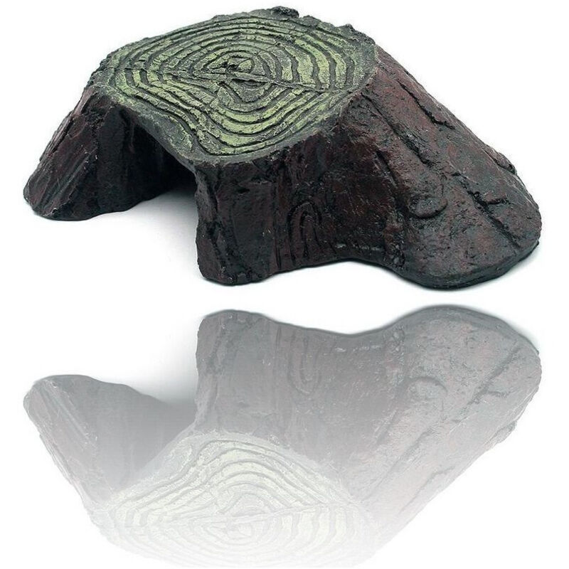 Ornamento Per Acquario Tronco D'Albero In Resina - Decorazione Con Fori Per Pesci, Paesaggio Sottomarino