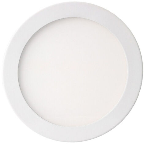 TRADE SHOP - Pannello A Led Tondo O Quadrato 3 6 12 18 20 25w Ad Incasso Fredda Calda Neutra - -Bianco Freddo-3 Watt -Tondo    -