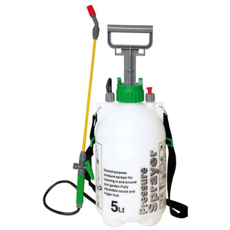 TRADE SHOP - Spruzzatore A Pressione Vaporizzatore Spruzzino Nebulizzatore 5 Lt Fascia Spalla - (1/5)