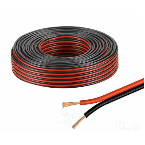 Cavo Audio Cavo Altoparlante Audiopipe 12 Gauge - 500 Piedi Rosso/nero, Per Audio Auto O Impianti 12V Cavo Audio Auto 500 Piedi - Foto 2