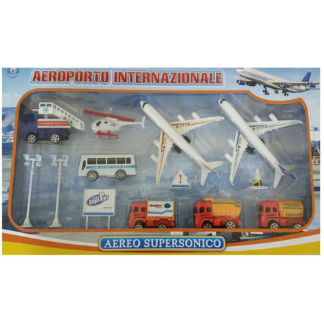 Aereo bombardiere LEANToys con suoni e luci - Giocattolo per bambini