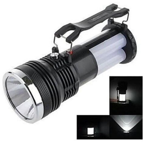 TRADE SHOP - Torcia Lampada Lanterna A Led Smd Ricaricabile Energia Pannello Solare Yj-2881t - (1/5)