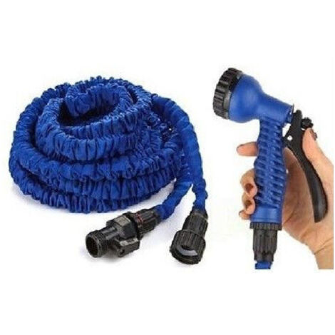 TRADE SHOP - Tubo Espandibile Annaffiatore Da Giardino Pistola Pompa Flessibile Magico Metri - -30 mt -