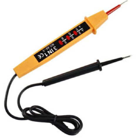 TRADE SHOP - Tester Misuratore Di Tensione Corrente Elettrica Cercafase Voltmetro -