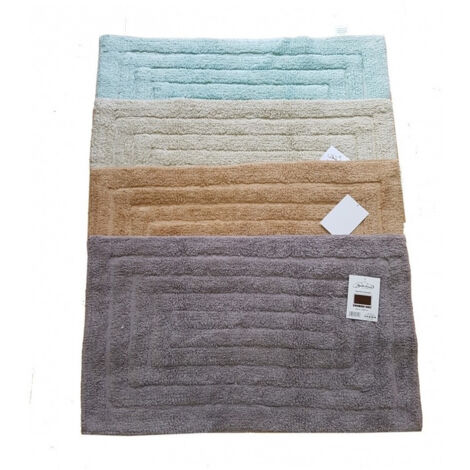 TRADE SHOP - Tappeto Bagno 45x75 Cm Cotone Anti Scivolo Scendiletto Camera Da Letto -
