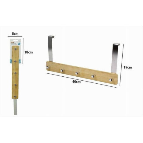 OMAR scaffale con bastone appendiabiti, galvanizzato, 92x50x201 cm