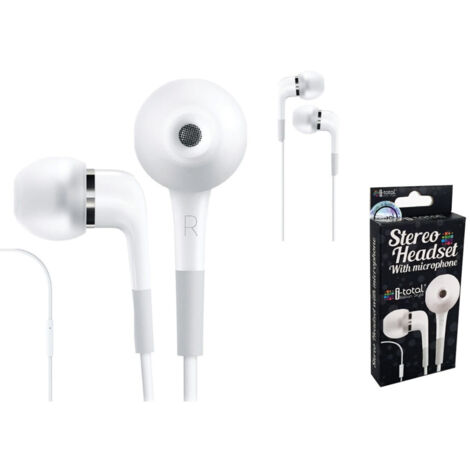 Desconocido AM116 Cuffie Con Microfono E Telecomando Per Huawei - Jack 3,5 Mm, Cavo 1,2 M, Colore Bianco, Compatibili Con La Maggior Parte Dei Modelli - 6