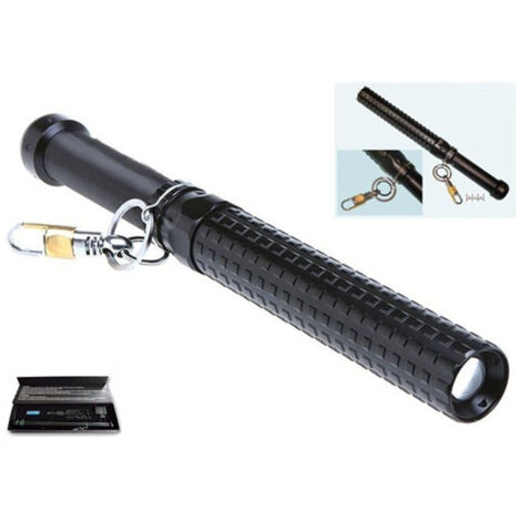 TRADE SHOP - Torcia Tattica Militare 5000w 8800mah Bl-b96 Ricaricabile Led Con Zoom + Cono -