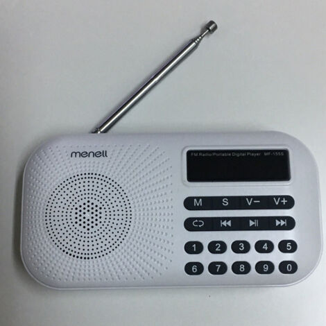 TRADE SHOP - Radio Portatile Design 155s Cassa Speaker Tf Card Usb Fm Batterie Tascabile -