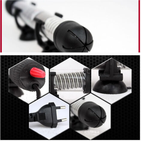 TRADE SHOP - Riscaldatore Termostato Per Da Acquario Regolatore Temperatura 25-50-75-150-200w -  50 Watt