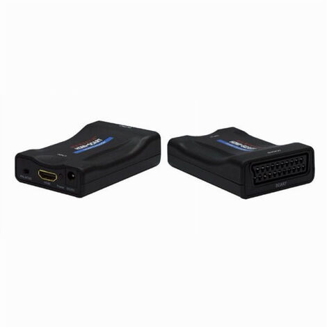 TRADE SHOP - Convertitore Adattatore Da Hdmi A Scart Da Digitale In Analogico Maxtech Chd-scart - (1/2)