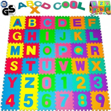 Tappetino Puzzle SPRINGOS Per Bambini – Morbido Tappeto Da Gioco Protettivo