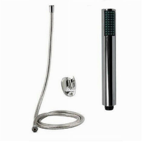 TRADE SHOP - Kit Doccetta Doccino Stondata Bagno Soffione Doccia Laccio 1,8 Mt Staffa 69086 -