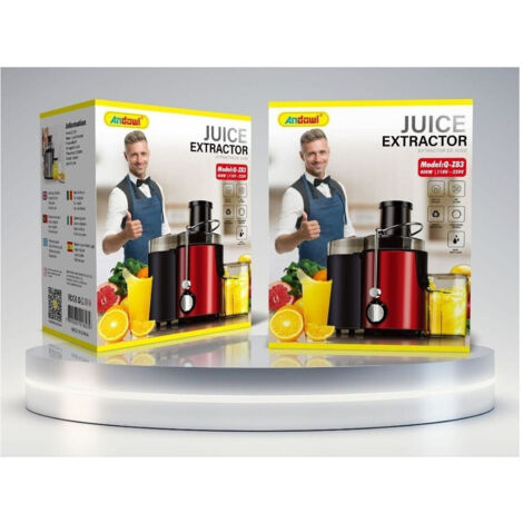 Master Ped SA250 Spremiagrumi Elettrico 25W Doppio Senso - Capacità 700ml Con Separatore Polpa