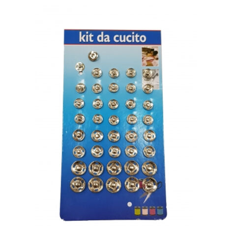 40 Paia Ciappette Apri Chiudi Bottoni Automatici A Pressione In Acciaio Sarta TrAdE Shop Traesio