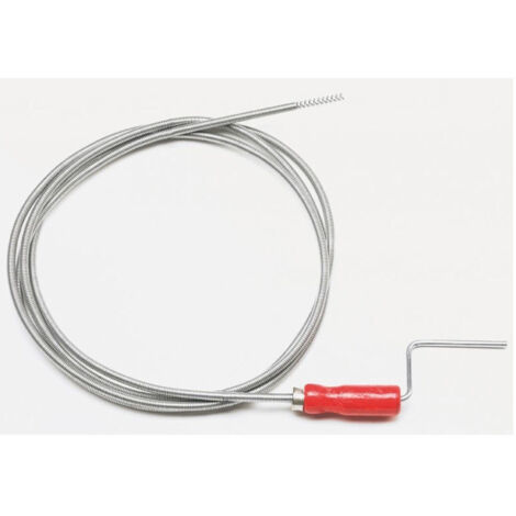 TRADE SHOP - Sturalavandini A Spirale Molla Stura Lavandino Per Tubature Bagno 2.5/3.5/5 Mt. -    -3,5 mt   -