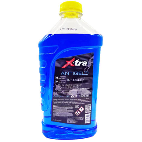 TRADE SHOP - Liquido Antigelo Blu 1 Lt Super Concentrato Per Radiatore Protezione Motore -10 -