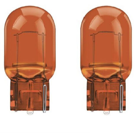 TRADE SHOP - Lampadine Di Posizione Auto T20 W21w 12v 21w No Canbus Luce Calda Alogena L-p136 - (1/3)