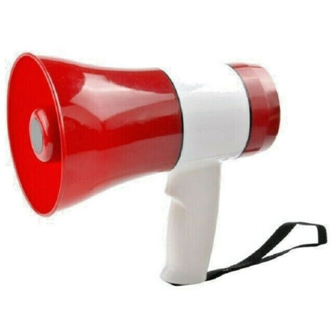 TRADE SHOP - Megafono Portatile Professionale 500m 20w Registratore Vocale Gx-528ut -